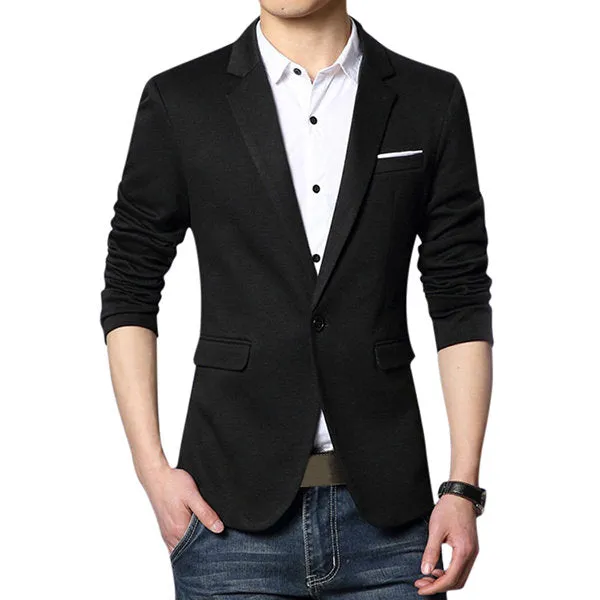 Best Cool Blazers for Men Business Slim Fit Casual Spring Comfortable Soft