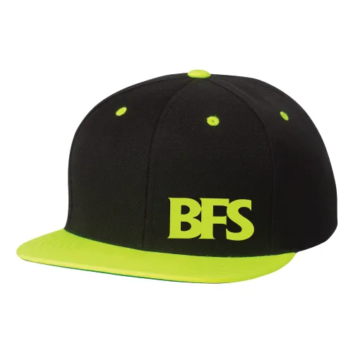 BFS Wool Blend Flat Bill Snapback Cap