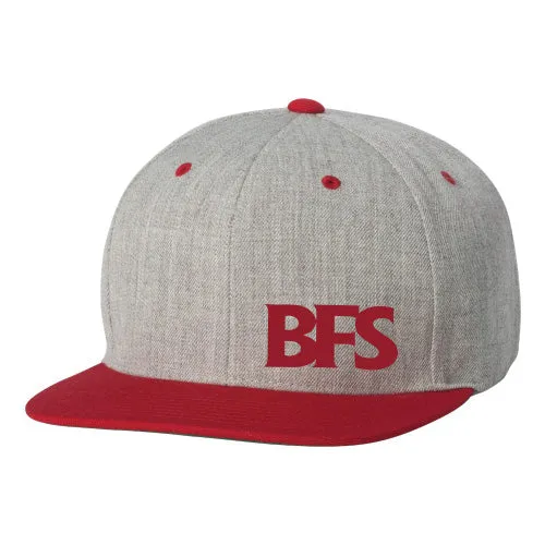 BFS Wool Blend Flat Bill Snapback Cap