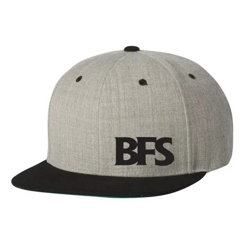 BFS Wool Blend Flat Bill Snapback Cap