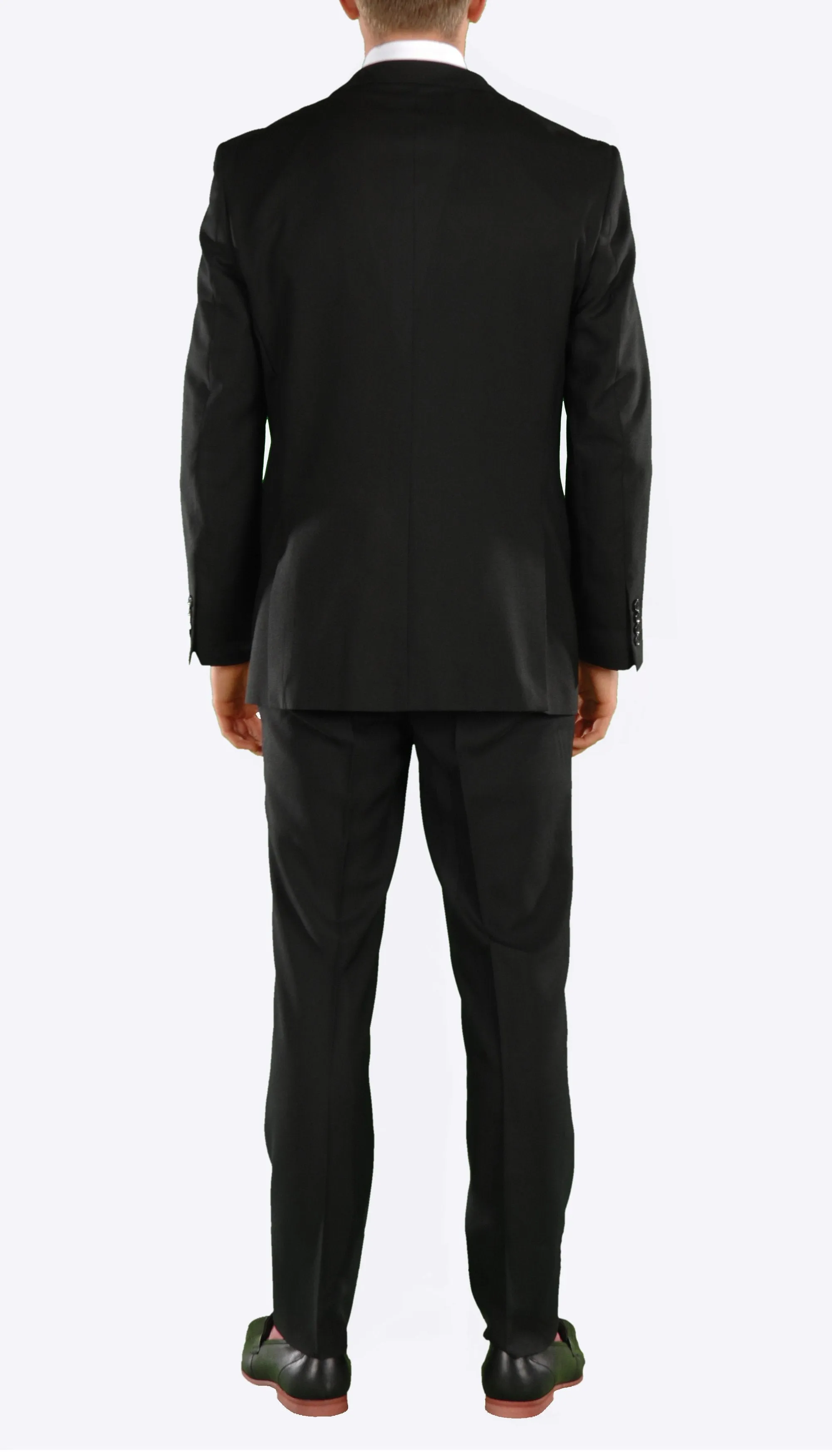 Black Regular Fit Suit 2 Piece Ford