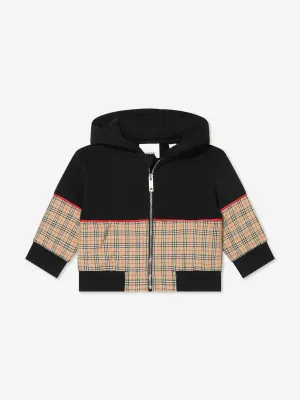 Burberry Baby Boys Check Jonah Zip Up Top