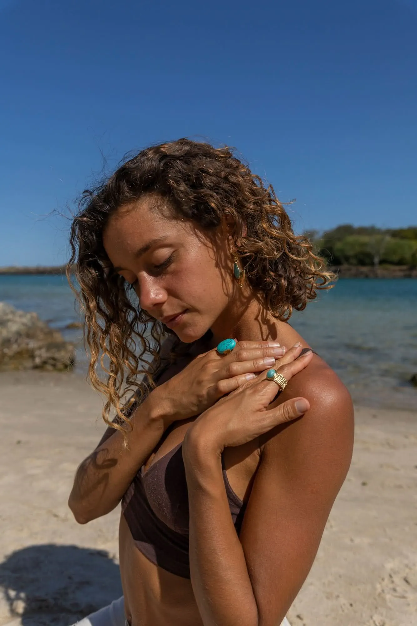 Calmness Ring - Blue Stone