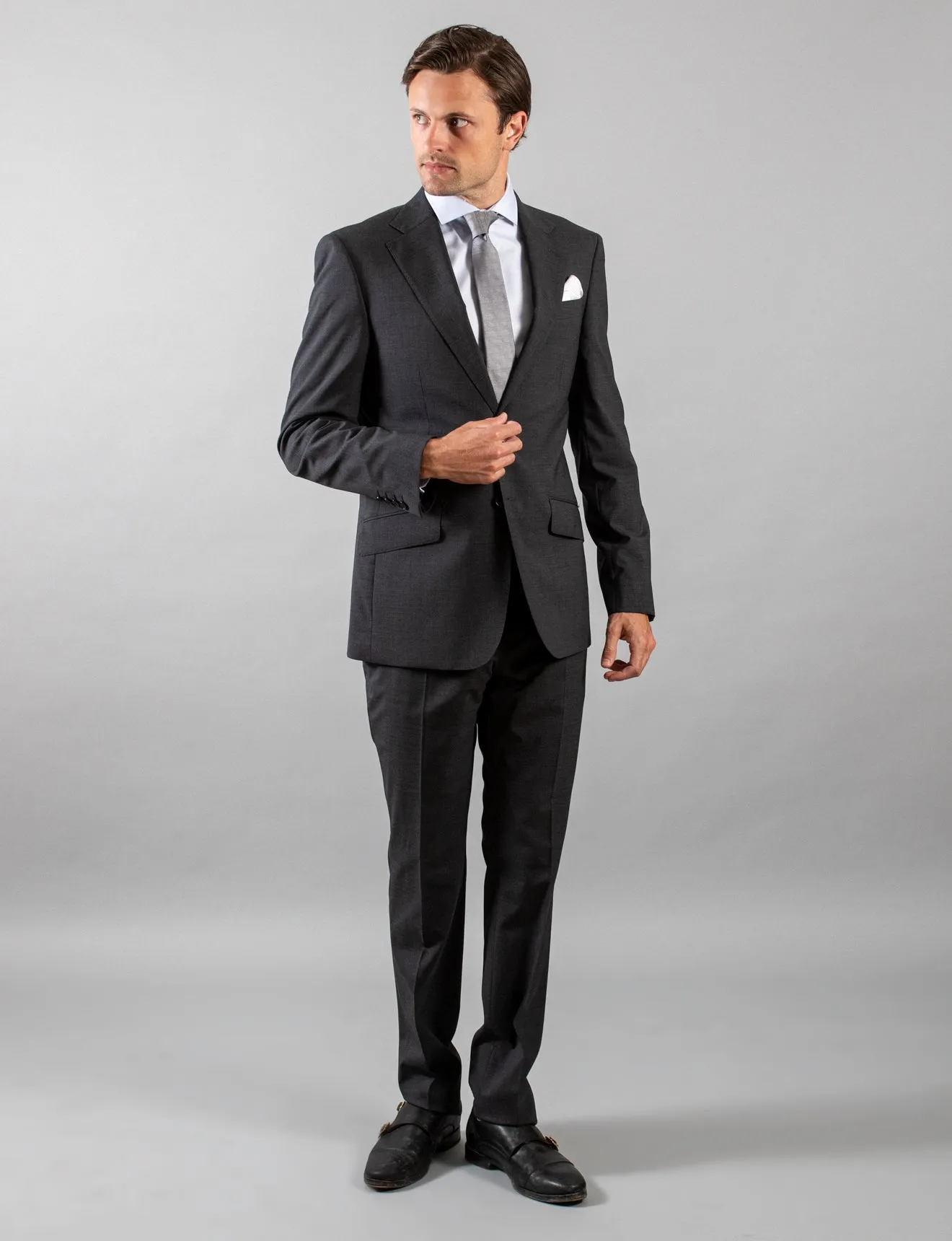 Charcoal Classic Suit Jacket