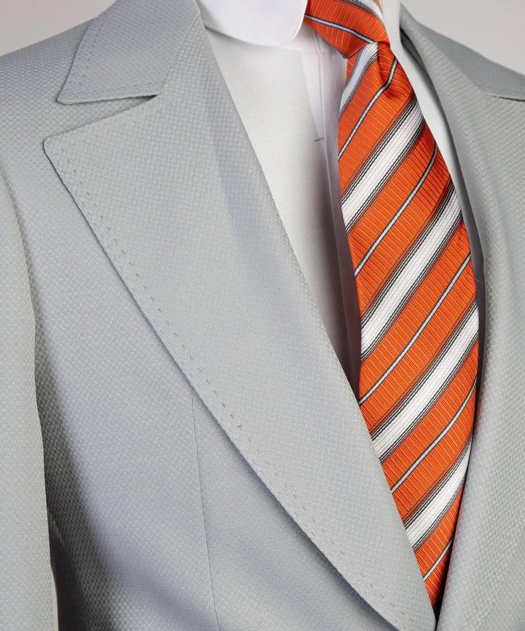 Classic Light Grey 3 Piece Suit