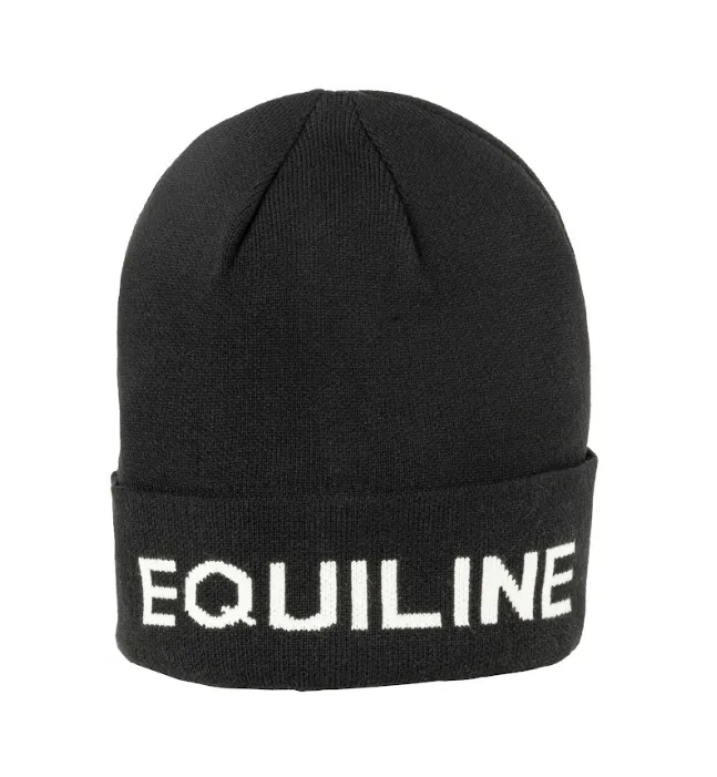 Equiline - Carsec Knitted Hat - Black - FW24