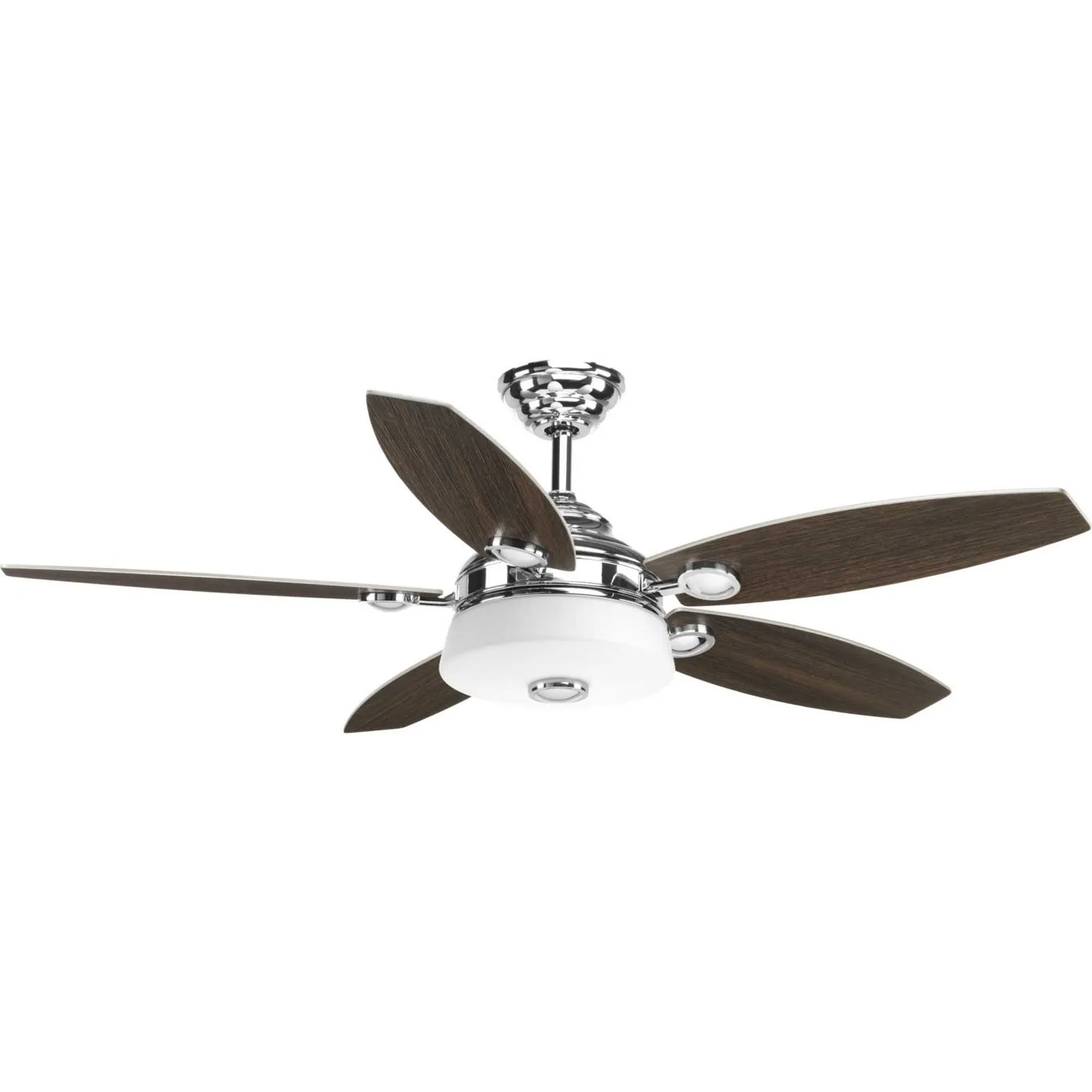 Graceful 54" 5-Blade Fan with LED Light