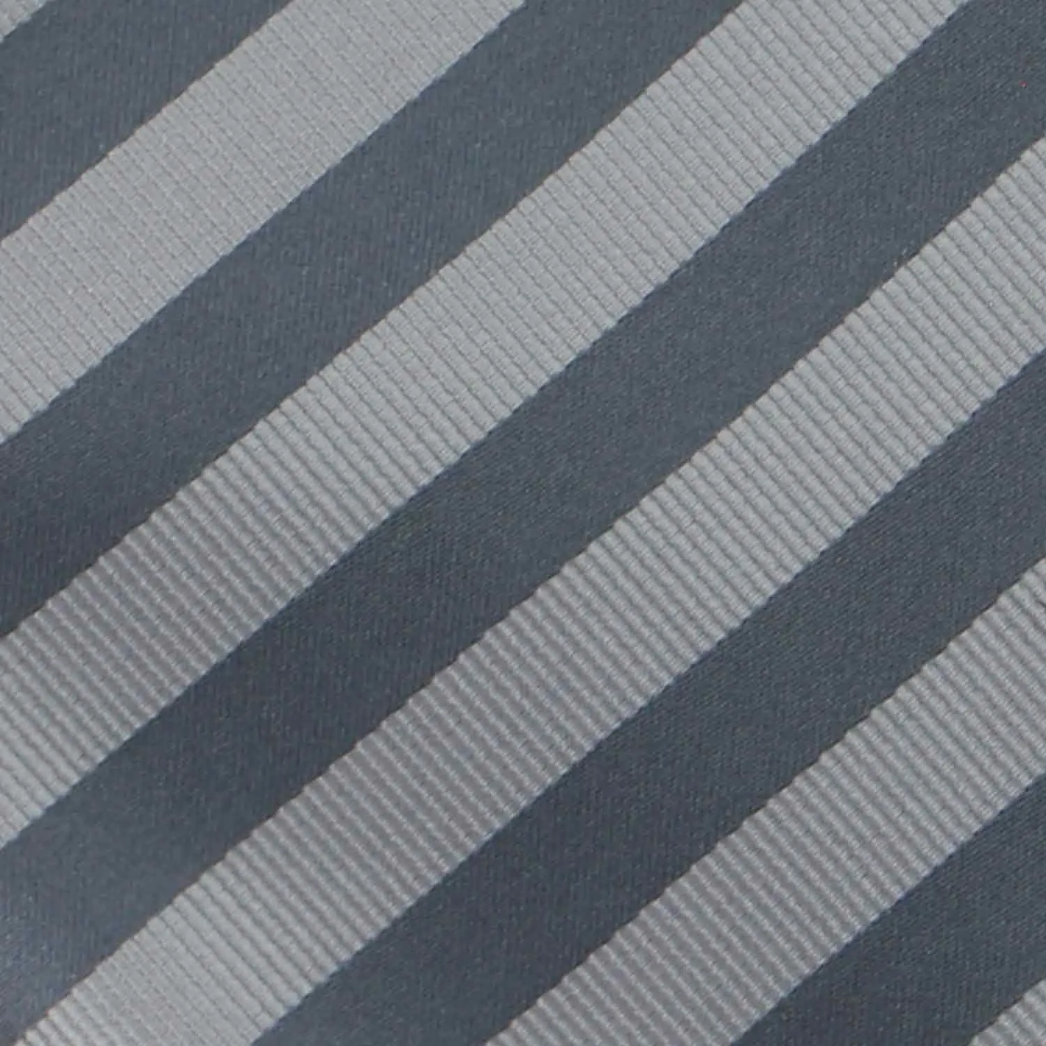 Gray Formal Striped Tie