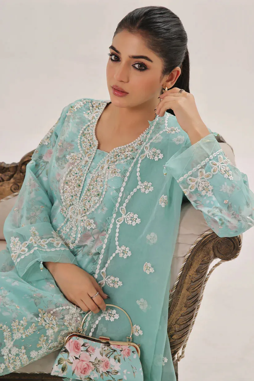 Guzel Stitched 3 Piece Festive Formals Luxury Vol-02 Collection'2024-04-Mehnaz