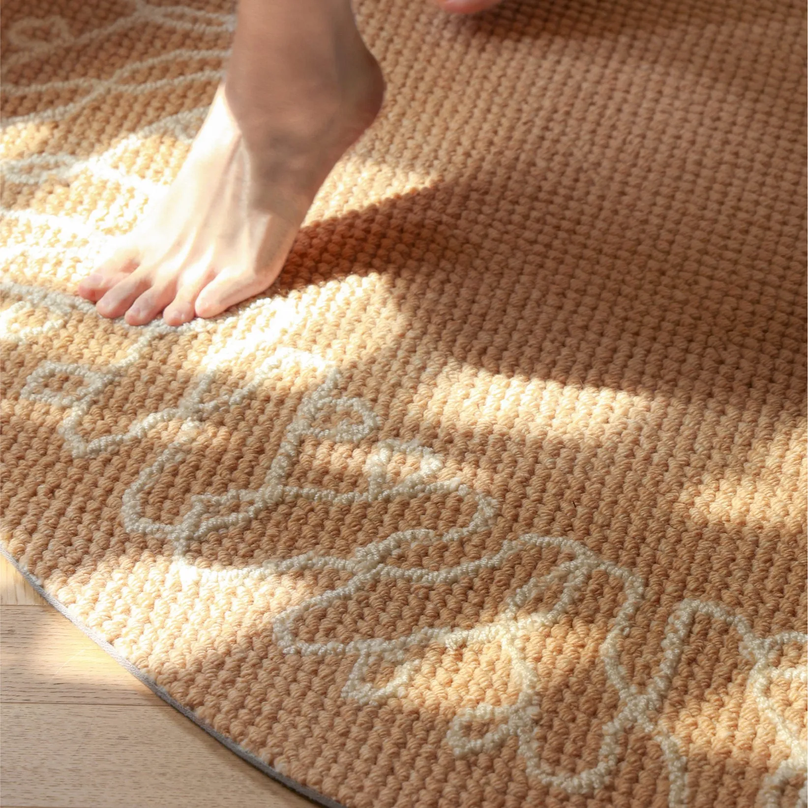 Luxury Wool Circle Rug