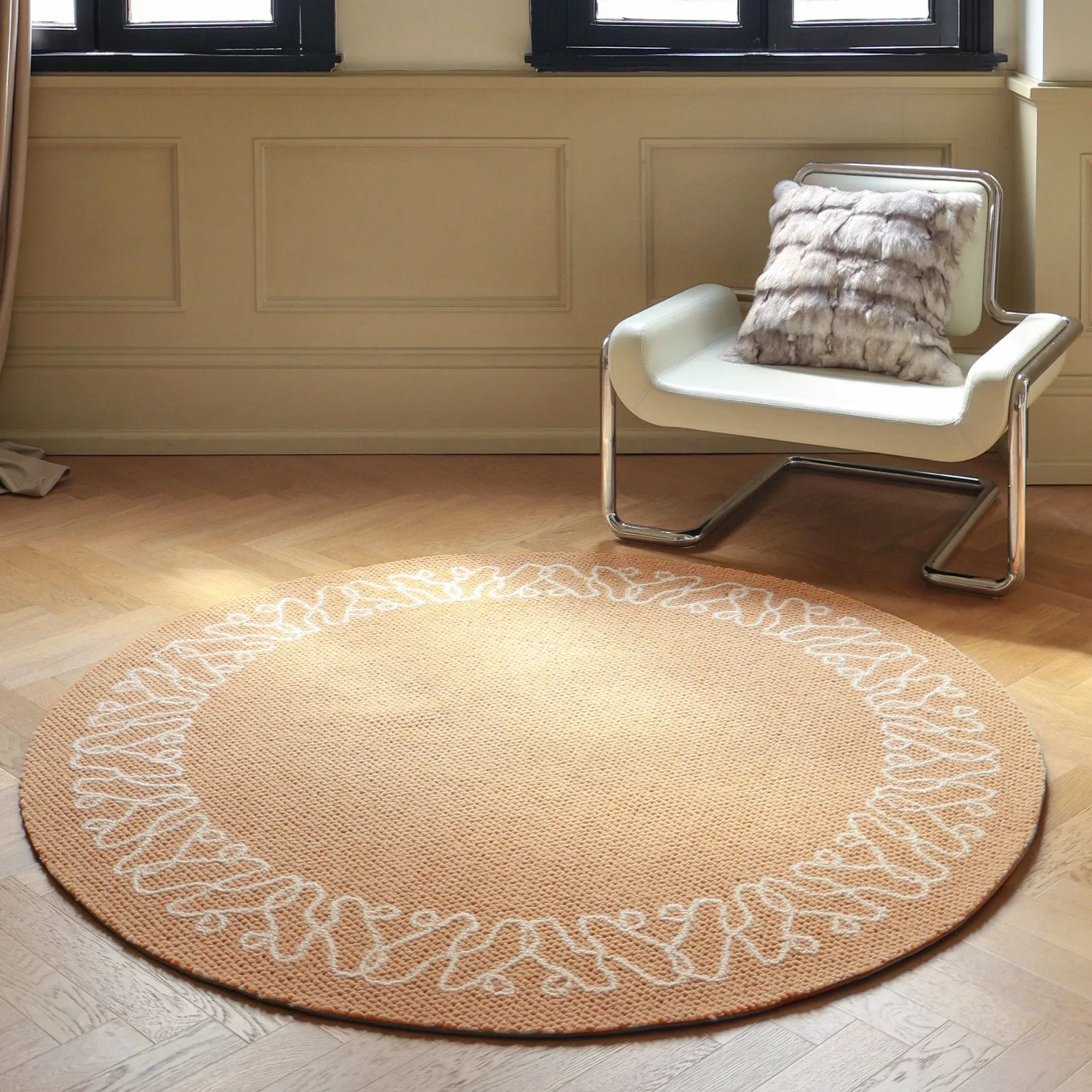 Luxury Wool Circle Rug