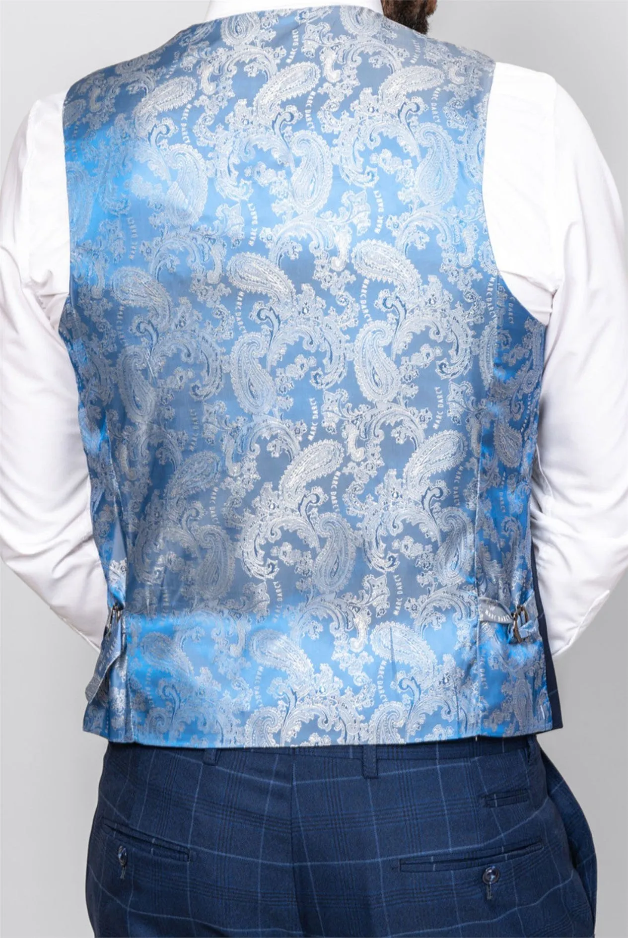 Marc Darcy Edinson Navy Waistcoat