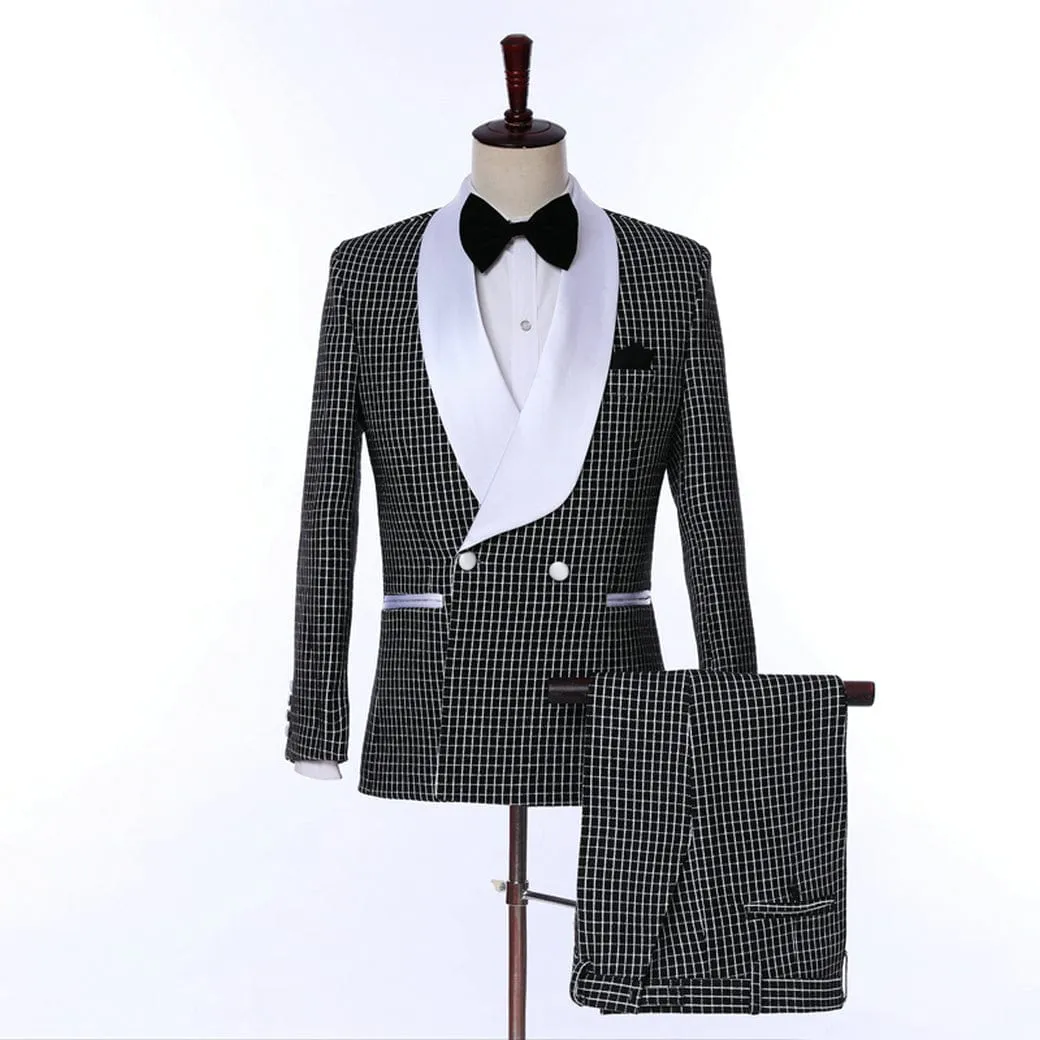 Mens Suits Slim Fit  2 Piece Suits for Wedding Or Party