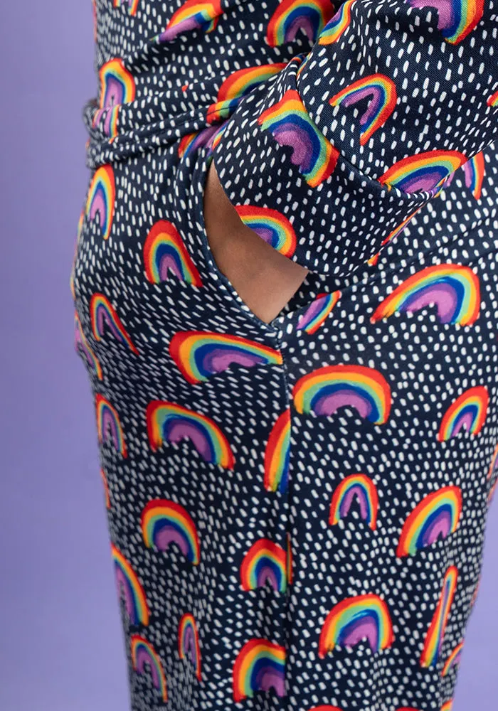 Nara Rainbow Print Pyjama Set