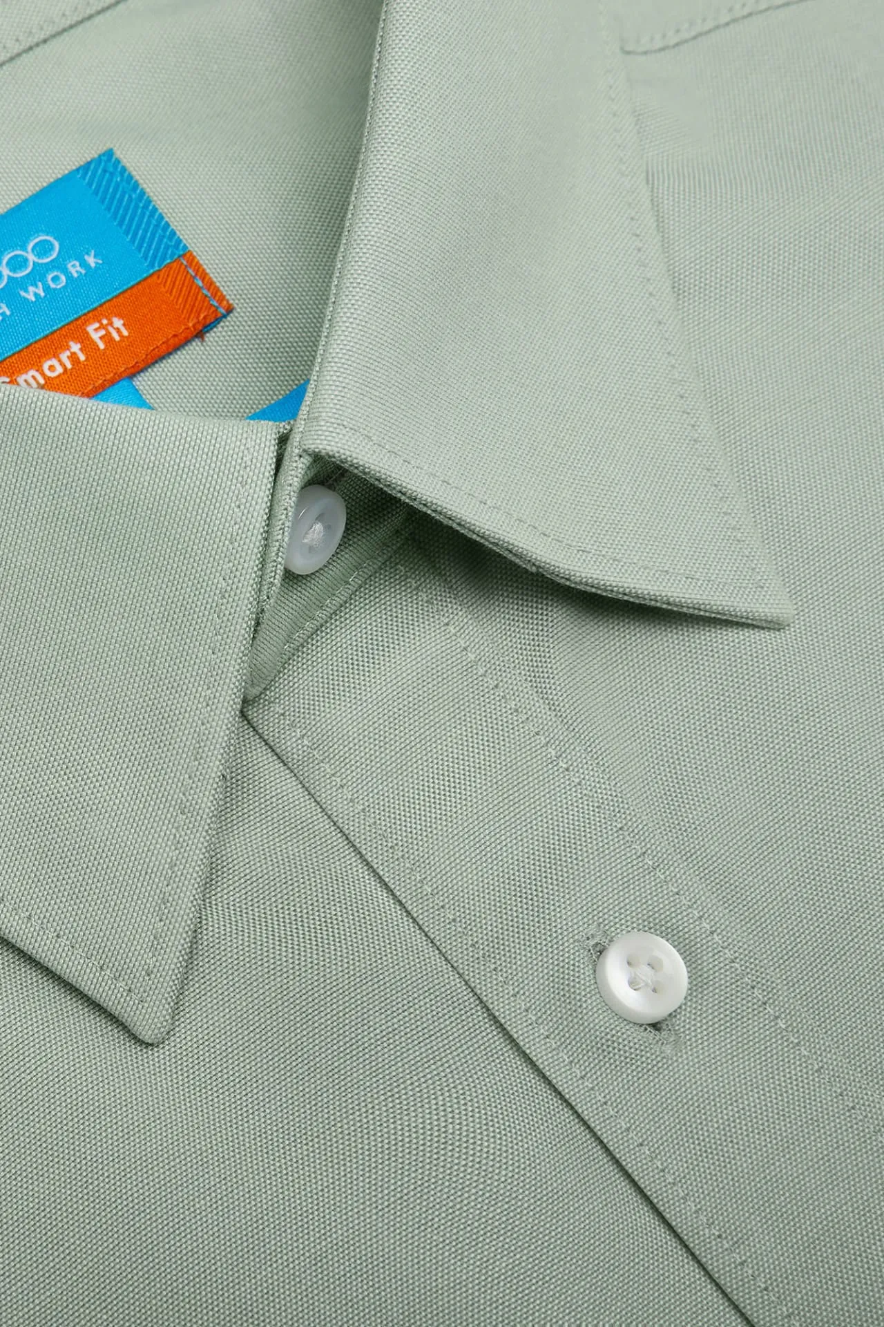 Non-Iron Cotton Stretch Smart Fit Oxford Shirt