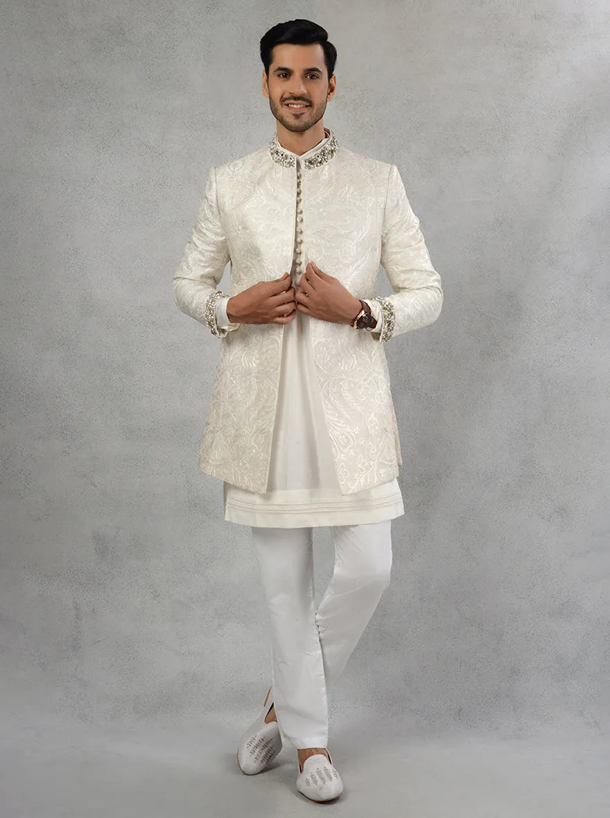 Off White Indowestern | TULA