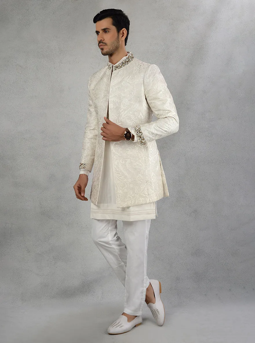 Off White Indowestern | TULA