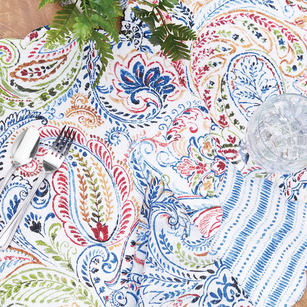 Payton Paisley Table Linens