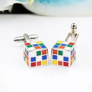 Peluche The Rubrix Cube Cufflinks