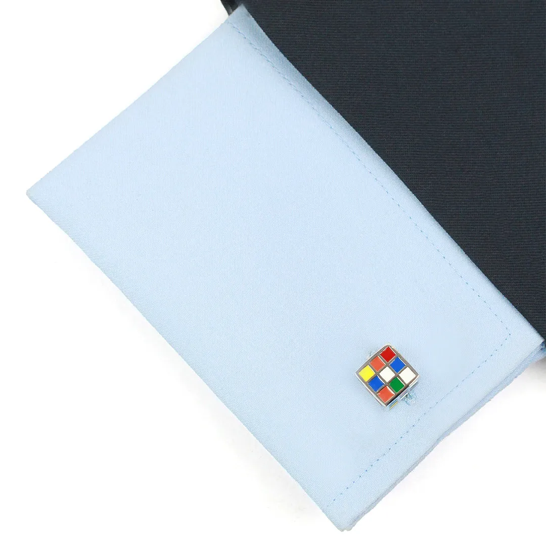 Peluche The Rubrix Cube Cufflinks