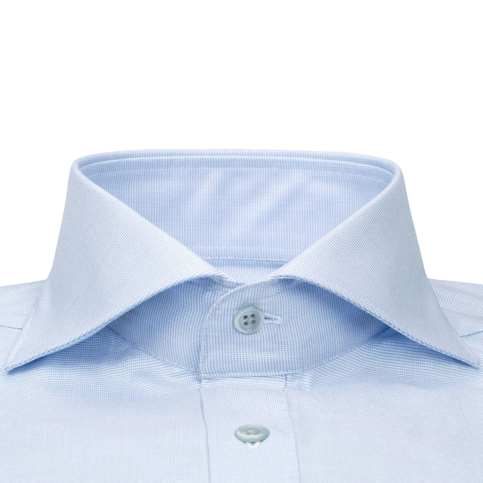 Powder Blu Weavetex Dress Shirt