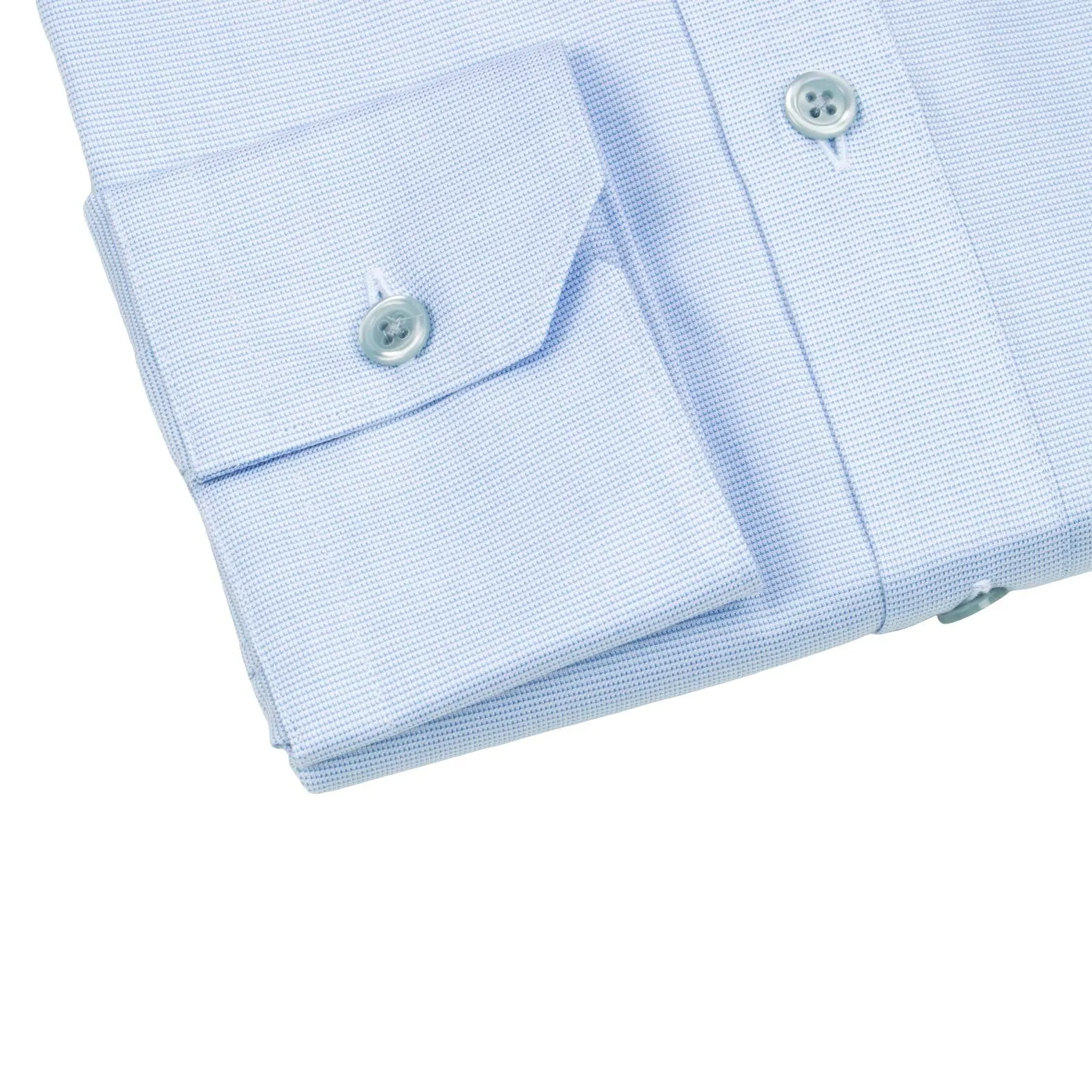 Powder Blu Weavetex Dress Shirt