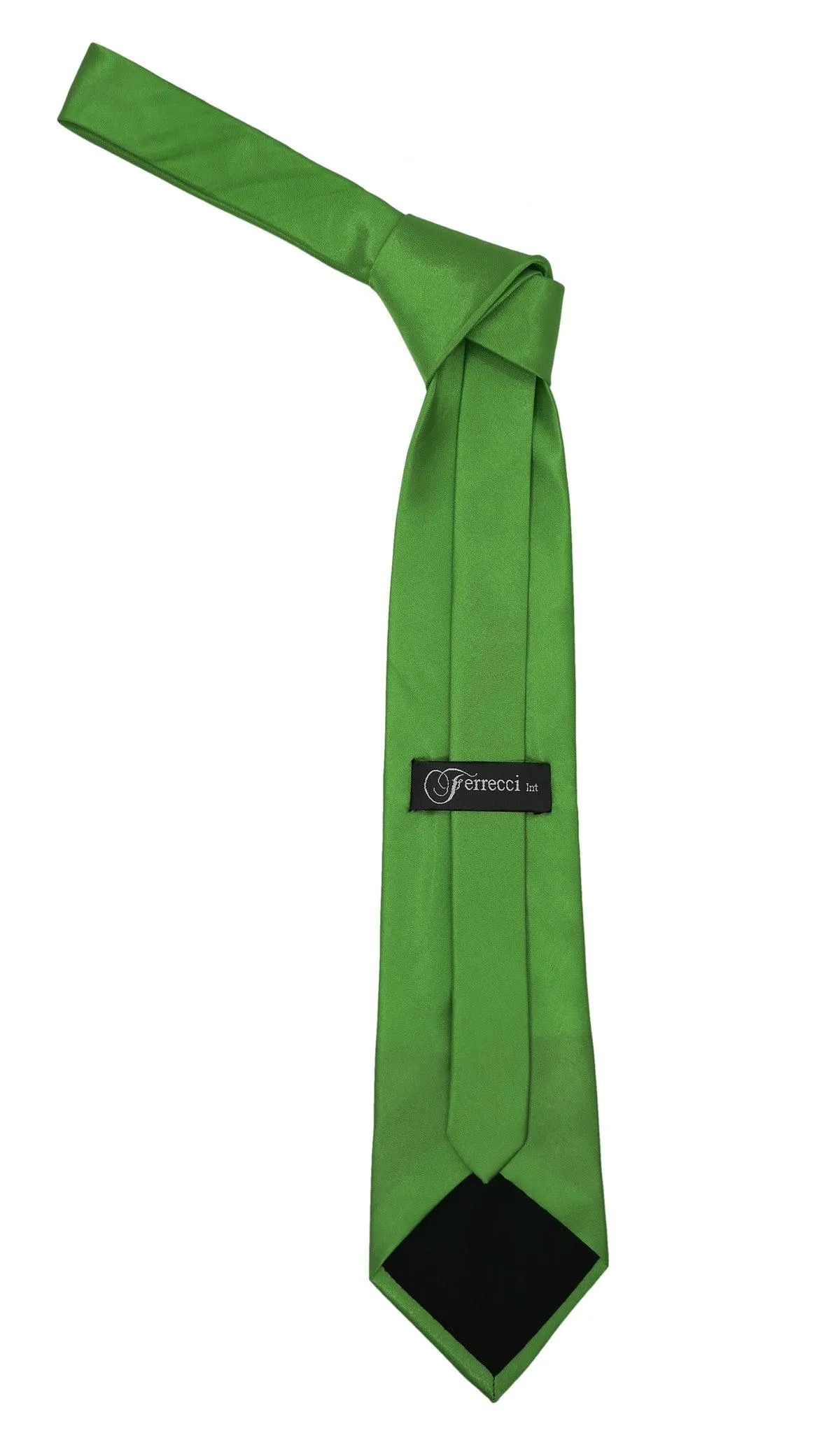 Premium Microfiber Kelly Green Necktie