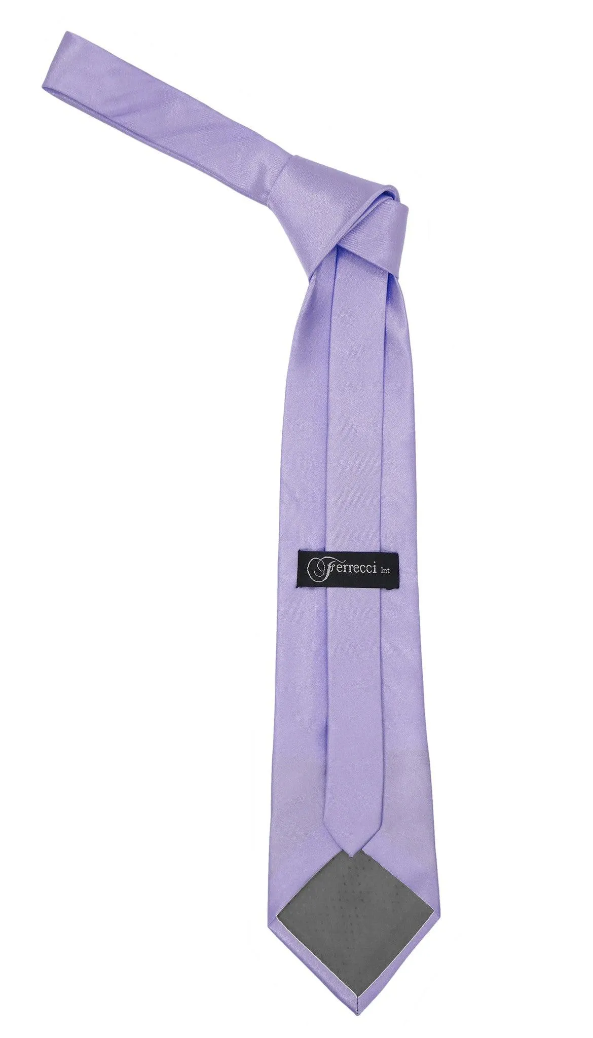 Premium Microfiber Purple Blue Necktie