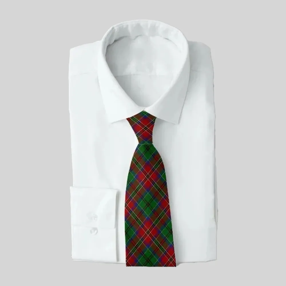 Premium Scottish Tartan Tie - Traditional Scottish Accessory for Formal & Casual Wear