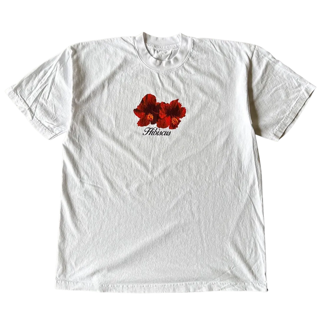 Red Hibiscus Tee