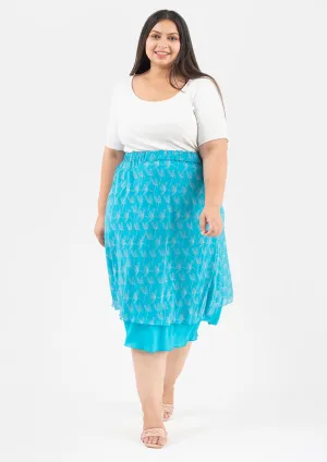 Reversible Skirt With Elasticated Waist