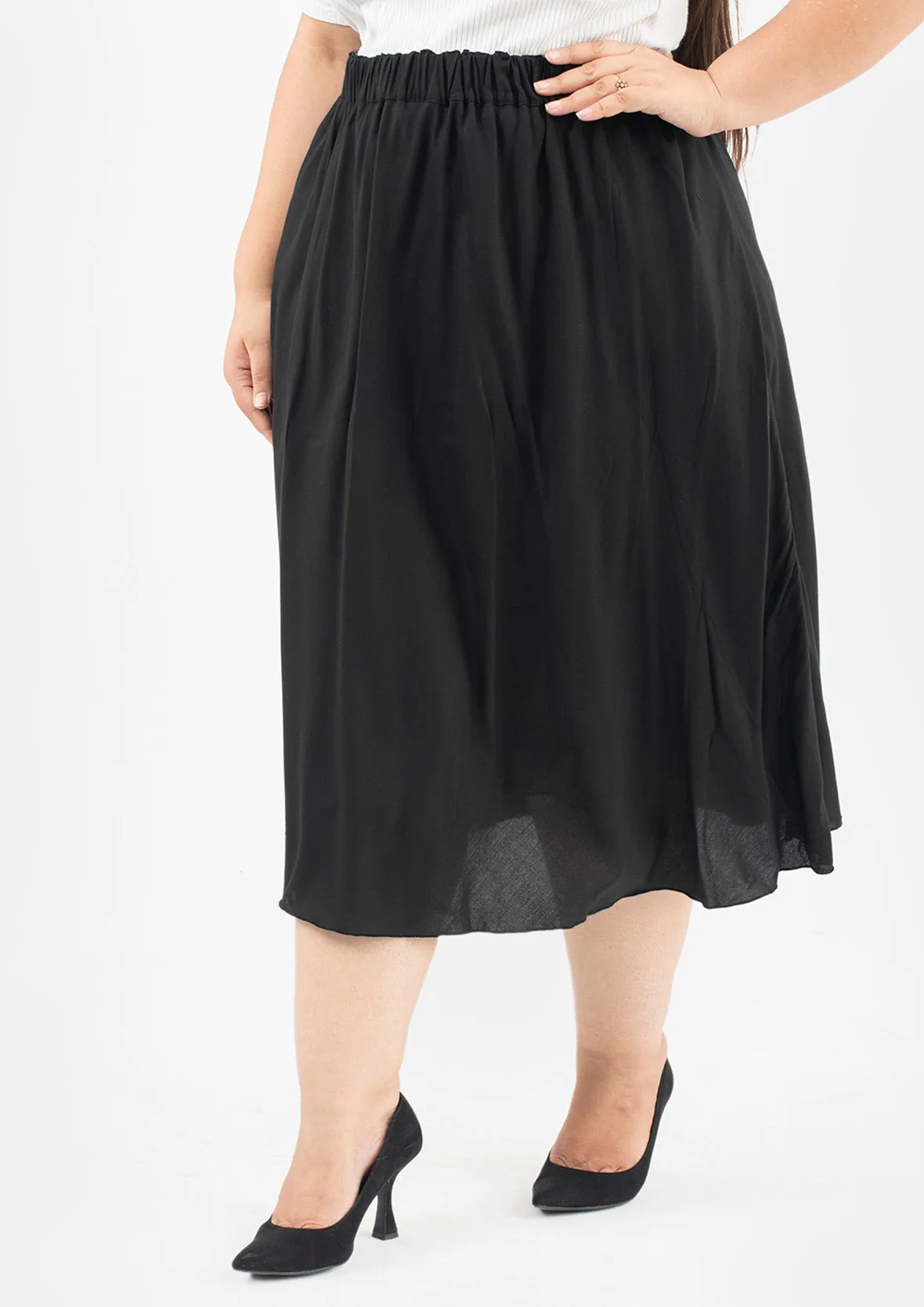 Reversible Skirt With Elasticated Waist