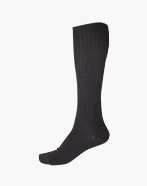 RIBBED MERINO KNEE HIGH