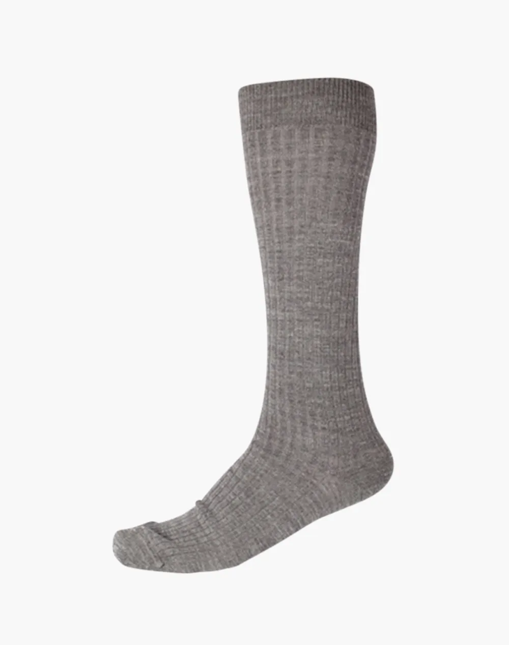 RIBBED MERINO KNEE HIGH