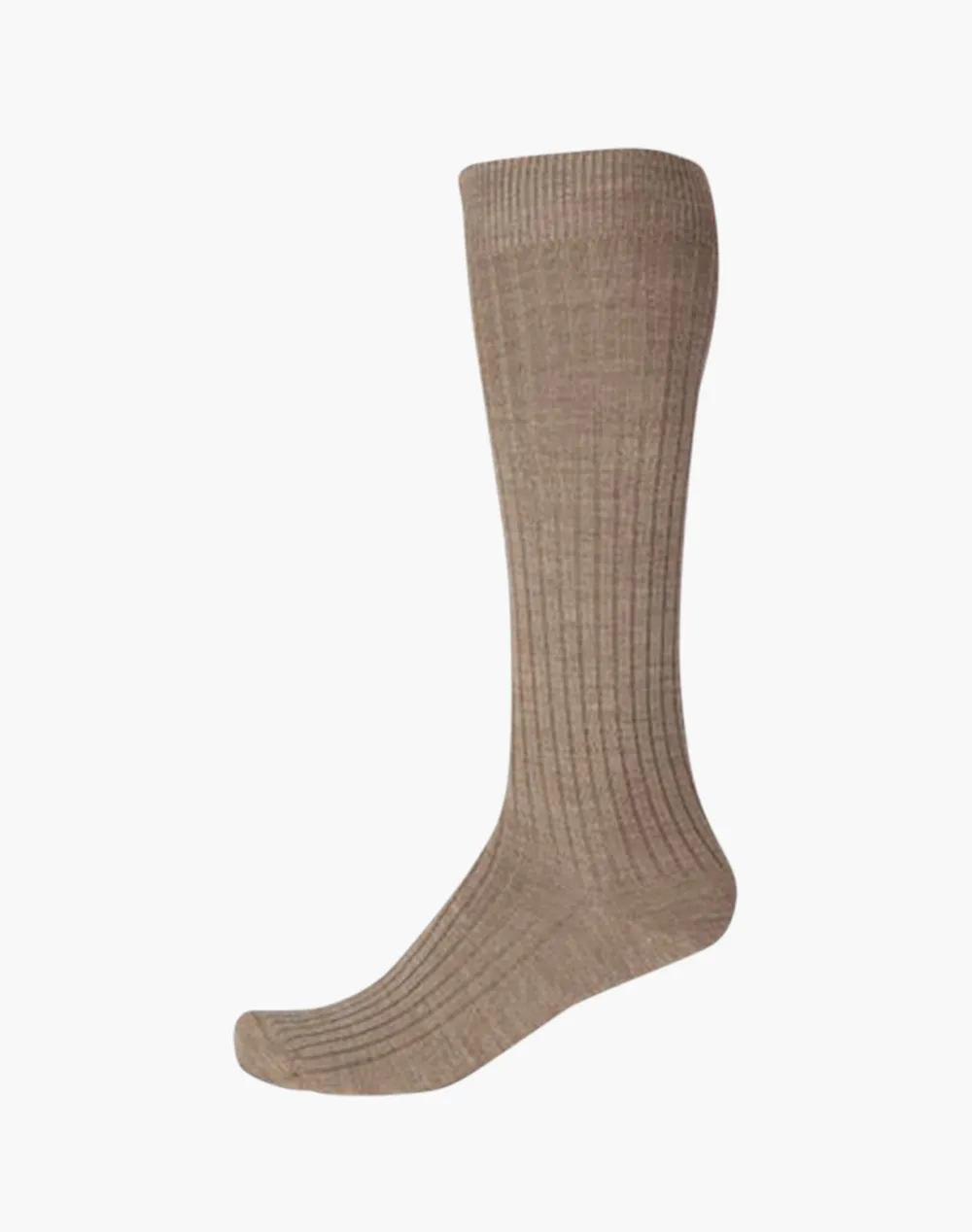 RIBBED MERINO KNEE HIGH