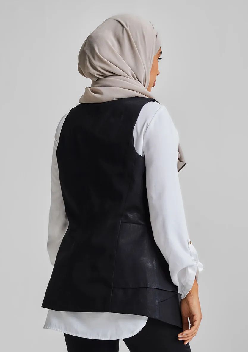 Side Folds Vest-Tencel™