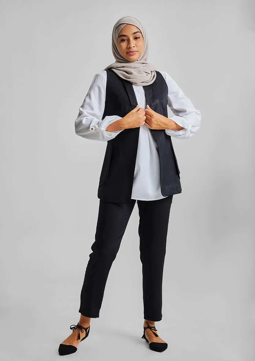 Side Folds Vest-Tencel™