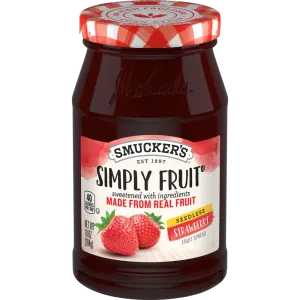 Smucker's Simply Fruit Seedless Strawberry Spread 10oz