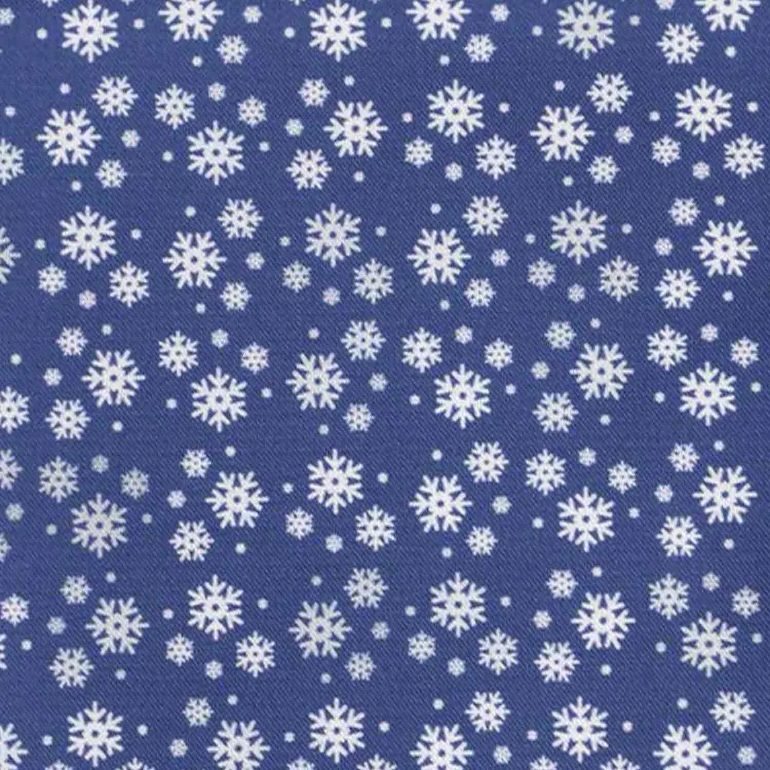 Snowflake Slim Necktie, 2.5" Width