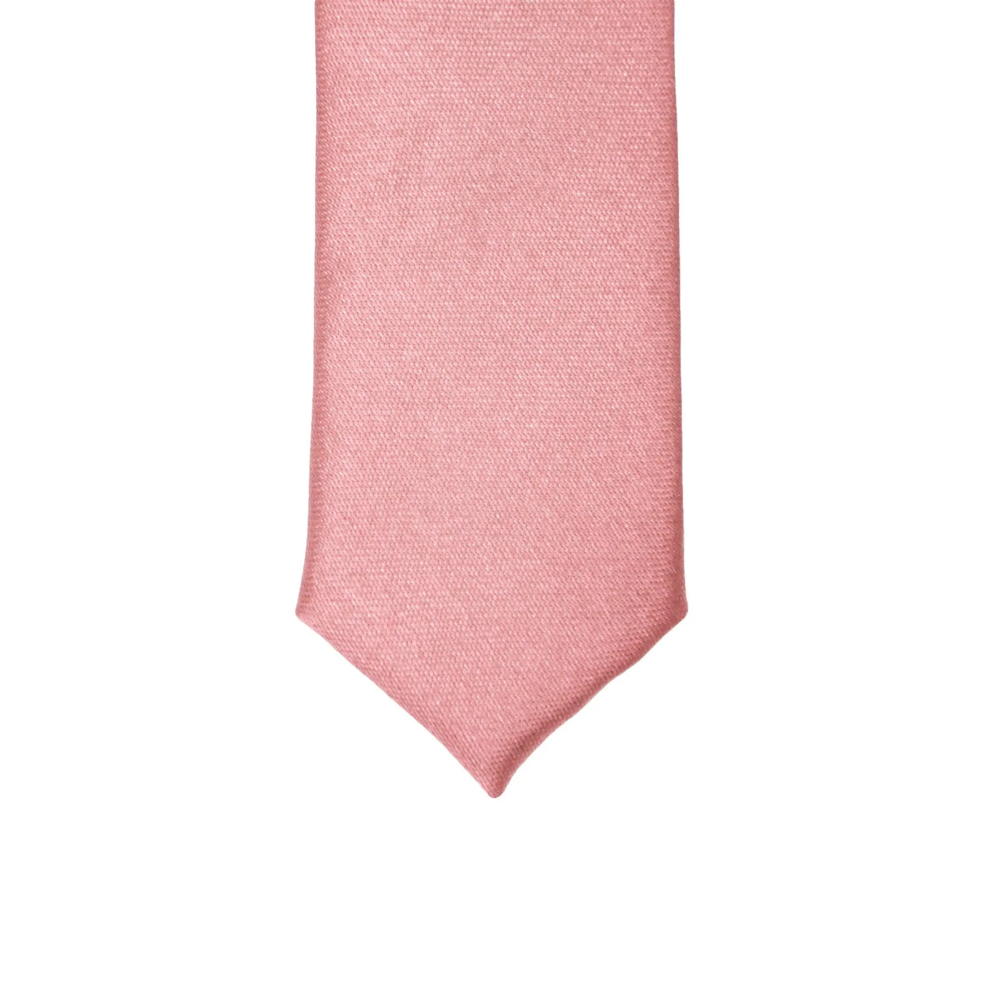 Super Skinny Pink Shiny Slim Tie