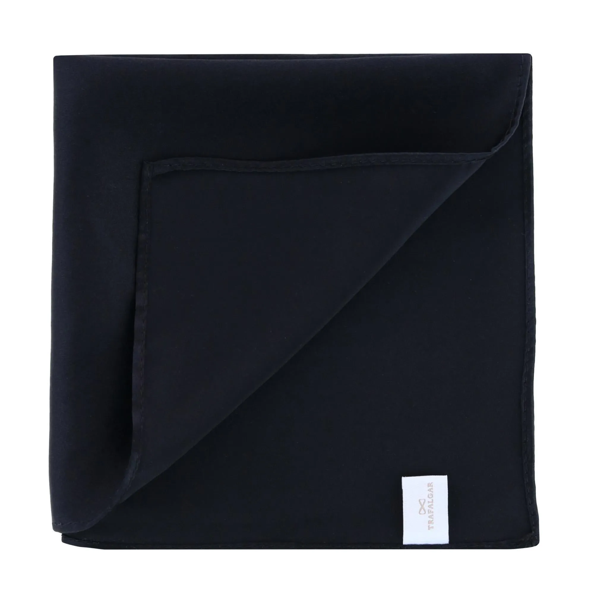 Sutton Solid Color 13 Inch Silk Pocket Square