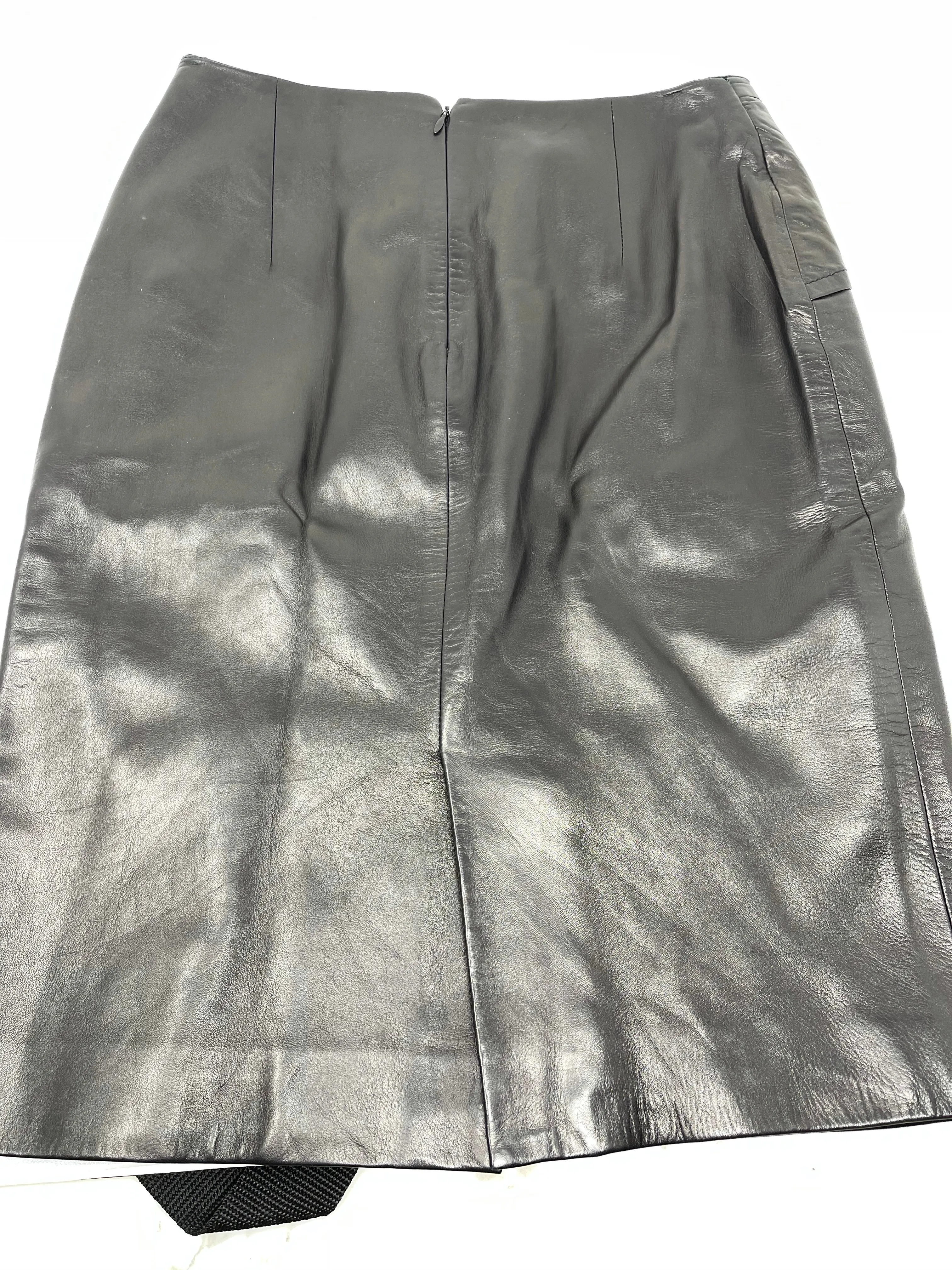 Valentino Leather Skirt!