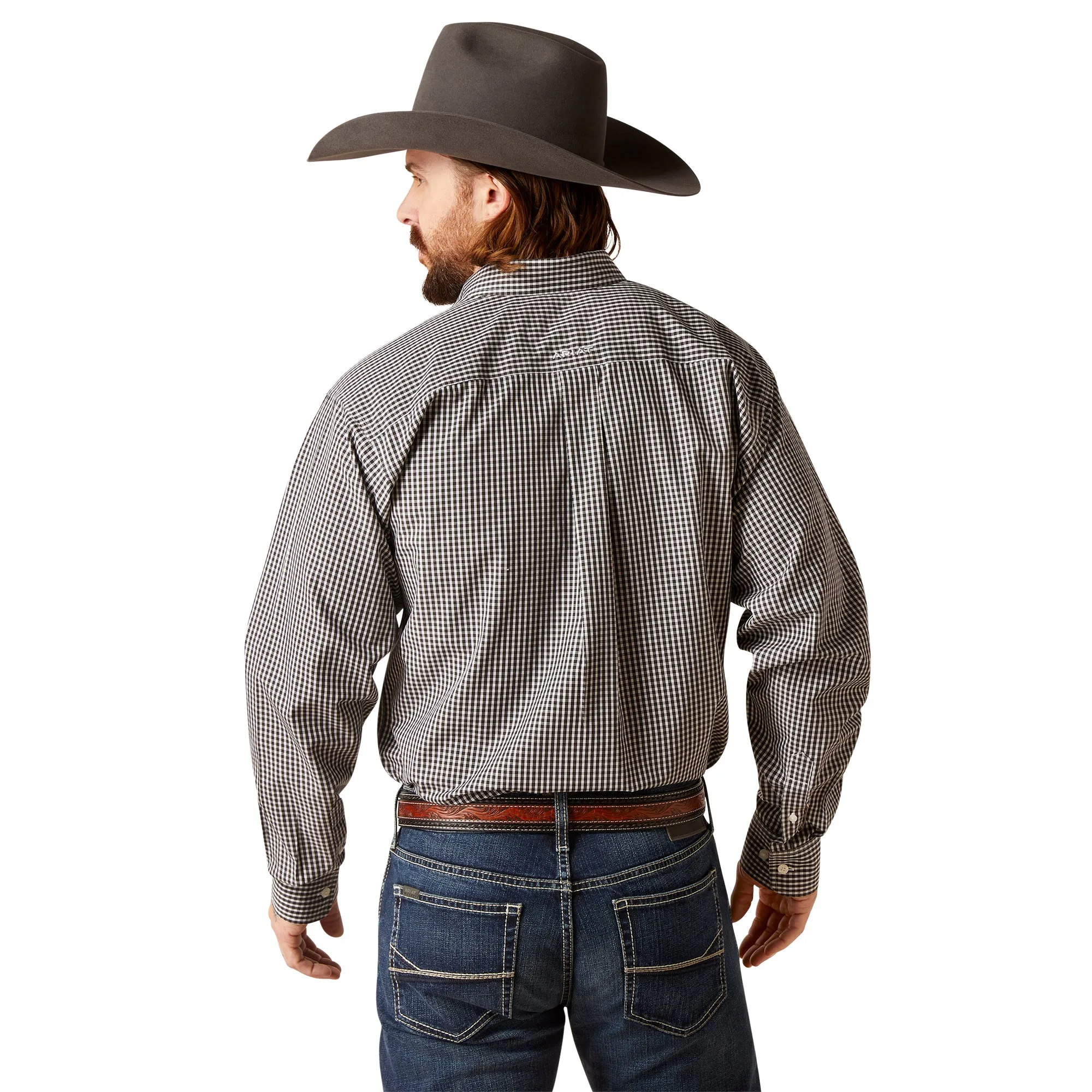 Wrinkle Free Ved Classic Fit Western Shirt